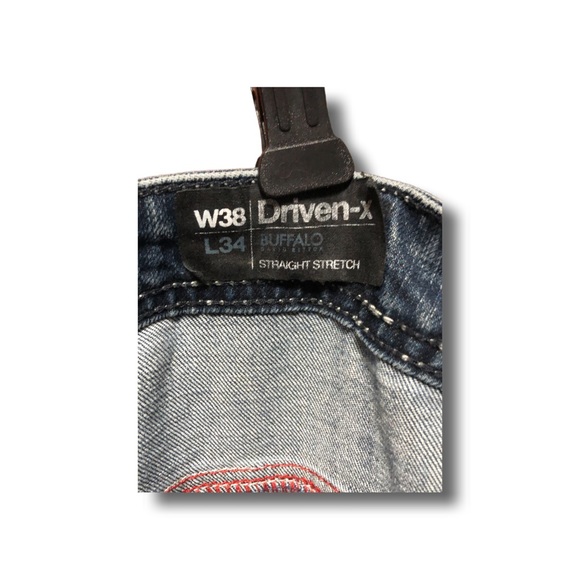 Buffalo Driven-X straight stretch jeans size 38/34 - Picture 6 of 7